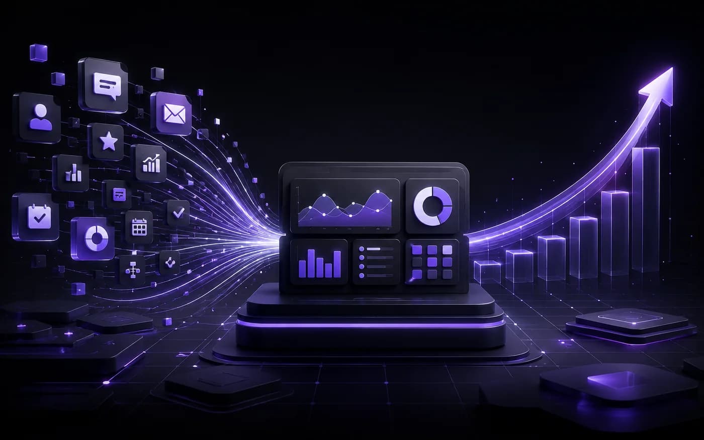 Business tools consolidating into one platform and a unified growth path