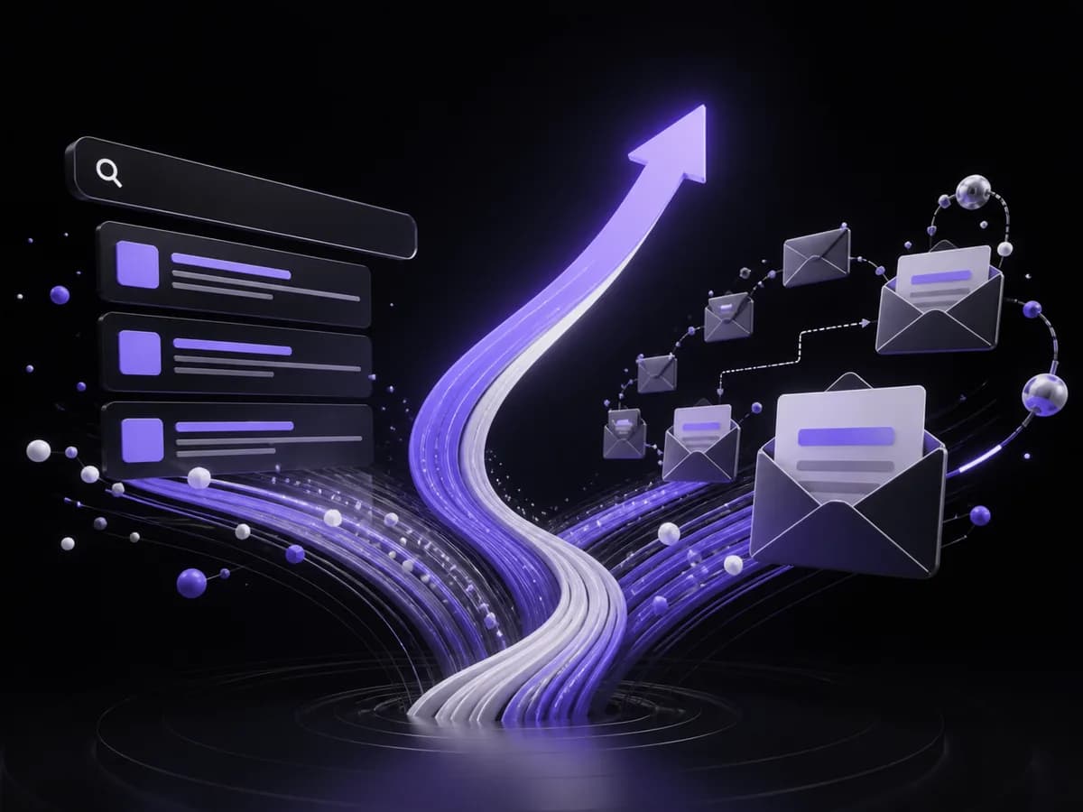 Email automation and search signals converging into an upward growth path