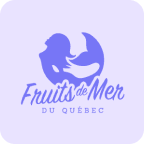 Logo Fruits de Mer du Québec in purple