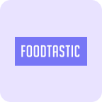 Logo de foodtastic en mauve