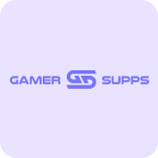 Logo de Gamer Supps en mauve