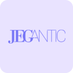 Logo Jegantic en mauve