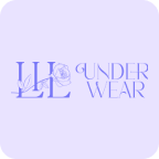 Logo de Lil Underwear en mauve