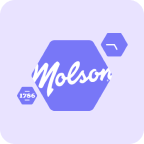 Logo de Molson en mauve