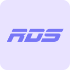 Logo de RDS en mauve
