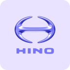 Logo Hino en mauve